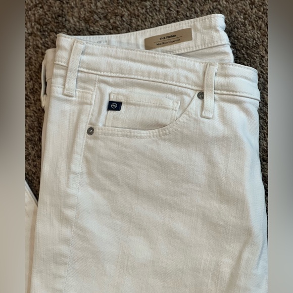Adriano Goldschmied White Pants Sz 30R - Picture 5 of 6